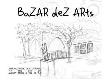 Lara J. Trad – Bazar des Arts at CLAC Gardens in Byblos