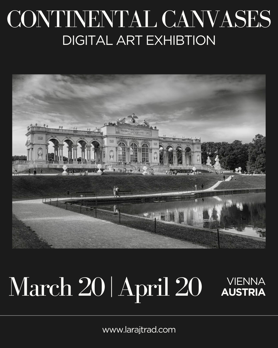 Lara J. Trad – Digital Exhibition at Continental Canvases, Vienna