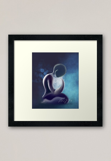 Lara J. Trad Framed Art Print