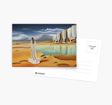 Lara J. Trad Postcard - Digital Print